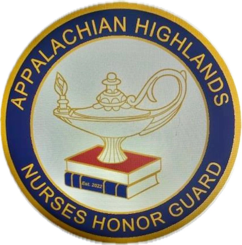 Logo of the Appalachian Highlands Nurses Honor Guard.