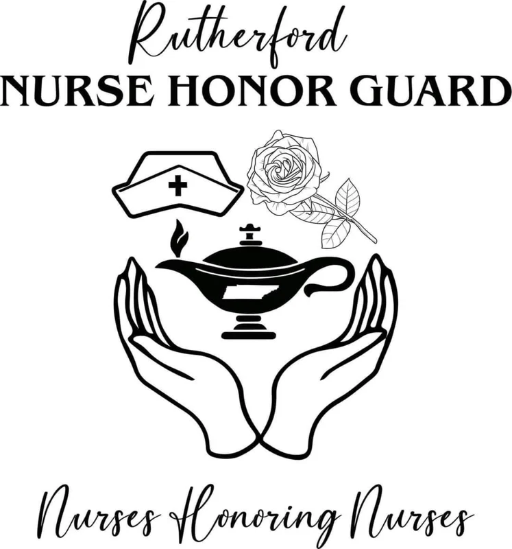 Logo of the Rutherford Nurse Honor Guard.
