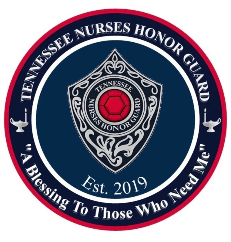 Logo of the Tennessee Nurses Honor Guard.