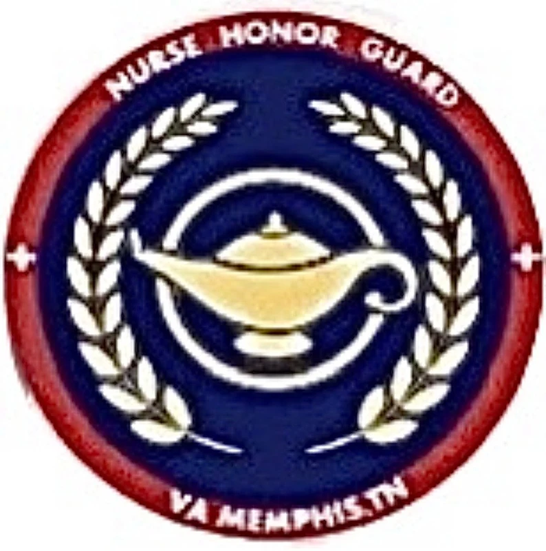 Logo of the VA Memphis Nurses Honor Guard.