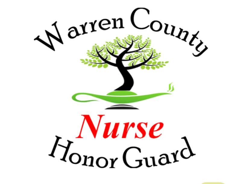Logo of the Warren Co. Nurses Honor Guard.