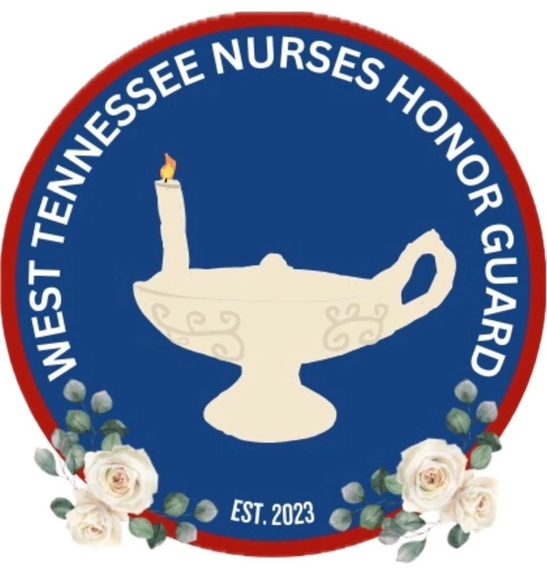 Logo of the West Tennessee Nurses Honor Guard.